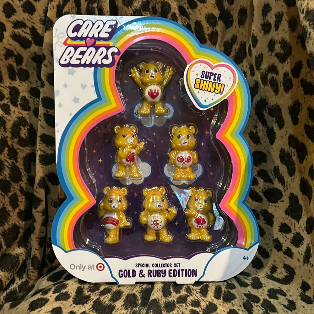 Care Bears Gold and Ruby Collectors set